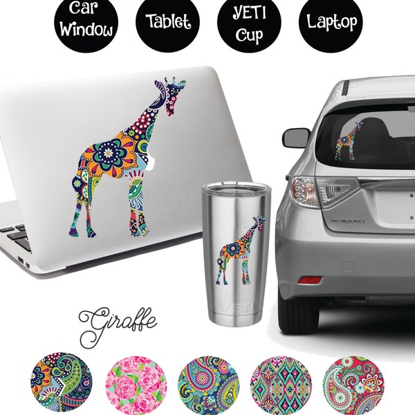 Giraffe Decal