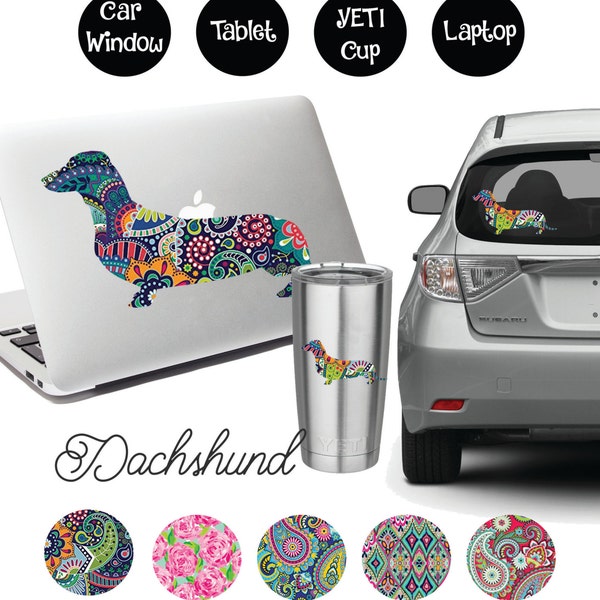 Dachshund Decal