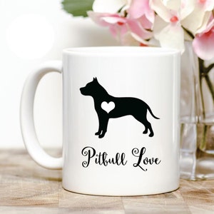 Pitbull Liebe Kaffeetasse