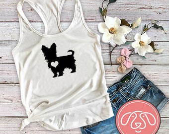 Yorkie Dog Mom Ladies Tank Top