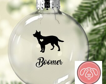 オーストラリアン キャトル ドッグのクリスマス オーナメント - Etsy 日本