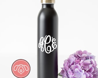 Monogram Initial Decal - Master Circle