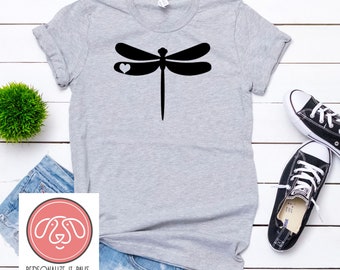 Dragonfly Heart T-Shirt