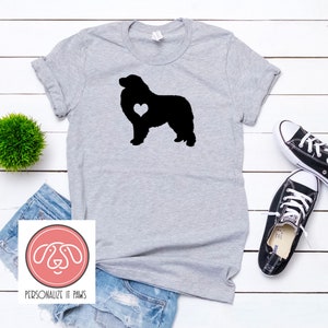 Great Pyrenees Heart Dog T-Shirt