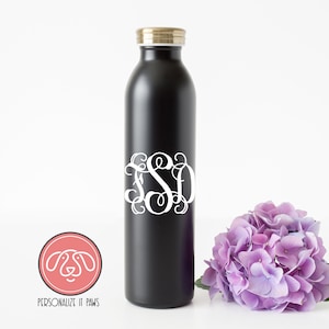 Monogram Initial Decal - Interlocking