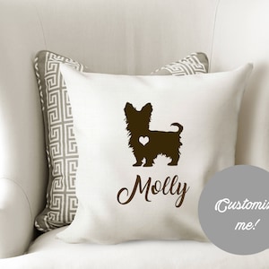 Yorkshire Terrier Pillow Cover