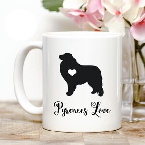 Great Pyrenees love Coffee Mug
