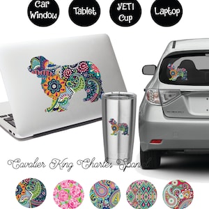 Cavalier King Charles Spaniel Decal