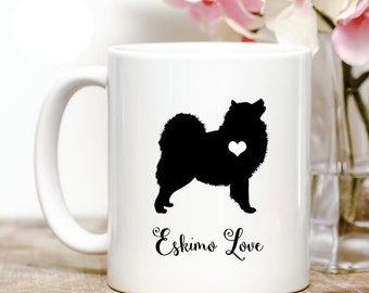 American Eskimo Coffee Mug