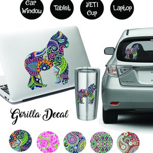 Gorilla Decal image 1