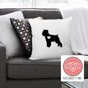 Brussels Griffon  Pillow Cover