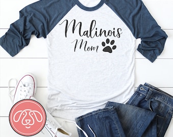 Malinois dog mom Raglan