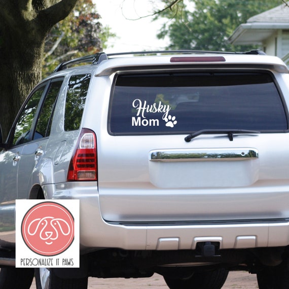 Husky Mom Decal