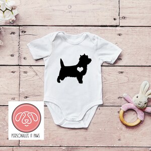 Cairn Terrier  infant body suit