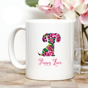 Welpe Liebe Kaffeetasse