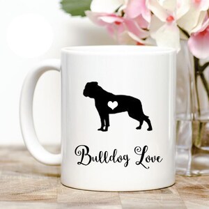 Amerikanische Bulldogge Kaffeebecher