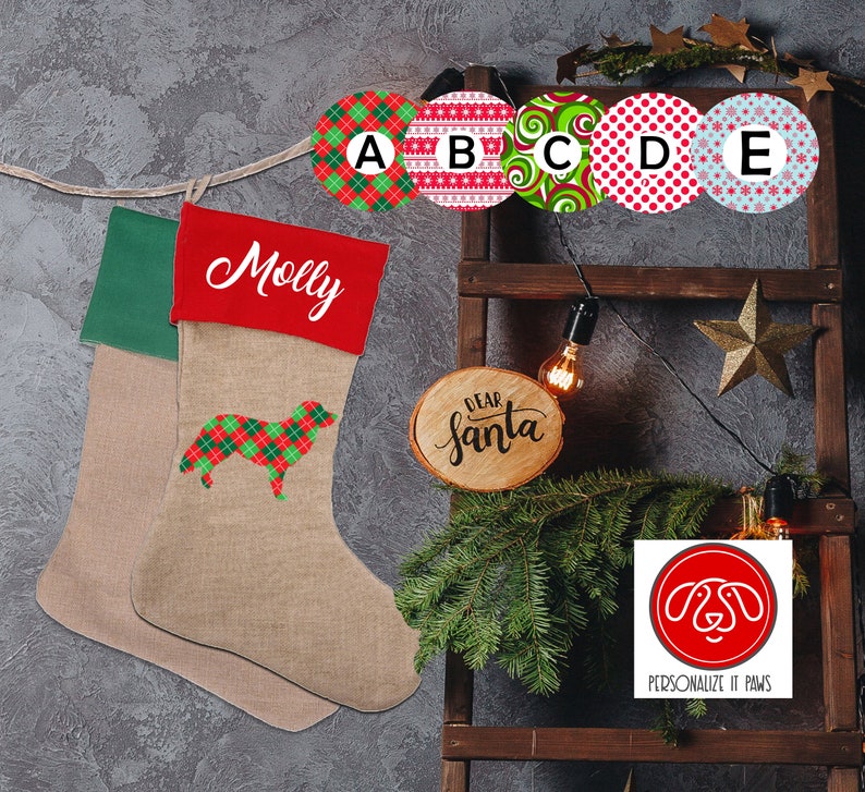 Nova Scotia Duck Tolling Retriever Personalized Stocking