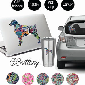 Brittany Spaniel Decal