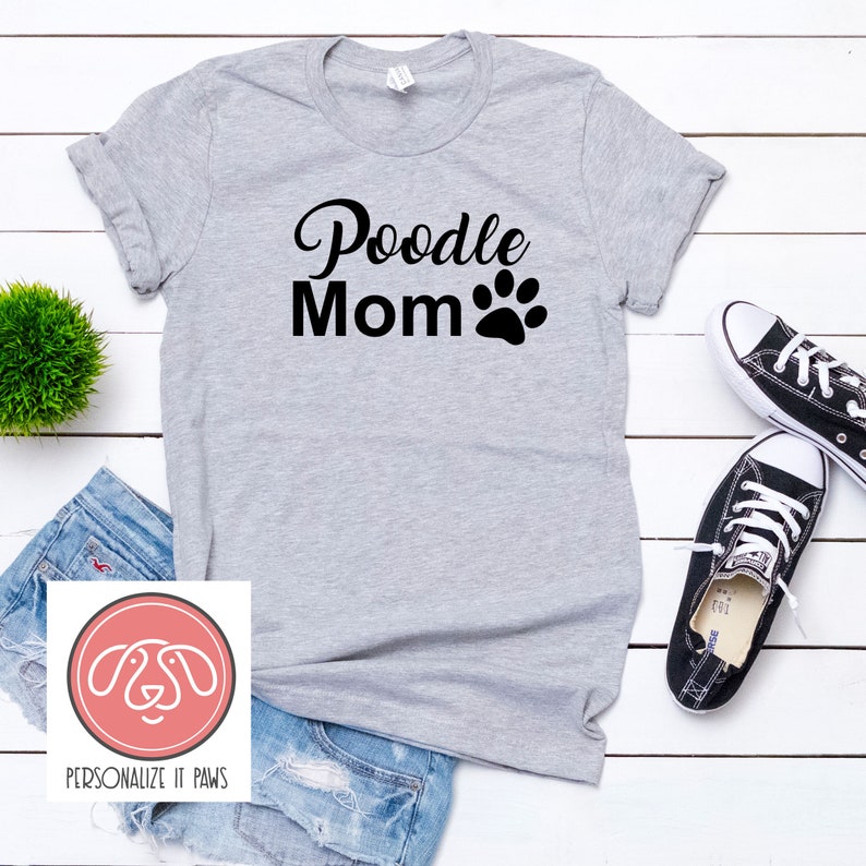 Unisex POODLE MOM T-SHIRT