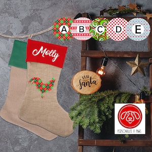 Chicken Personalized Stocking
