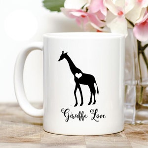Giraffe Love Coffee Mug