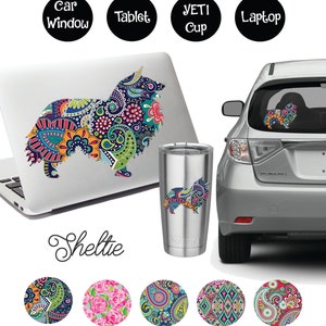 Shetland Sheepdog Decal