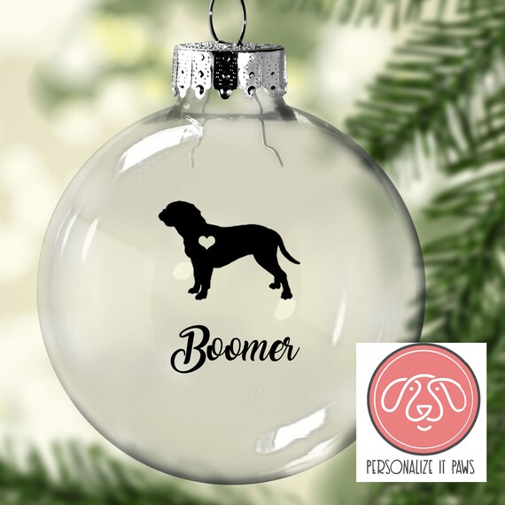 dogue de bordeaux ornaments