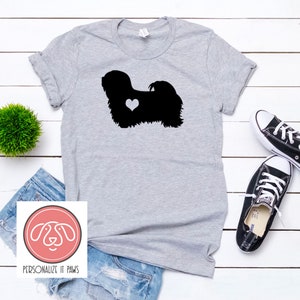 Lhasa Apso Heart Dog T-Shirt