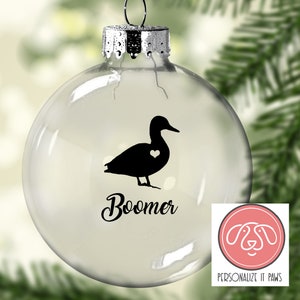 Duck Christmas Ornament