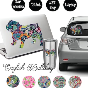 English Bulldog Decal