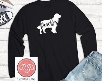 Golden Retriever Langarm T-Shirt