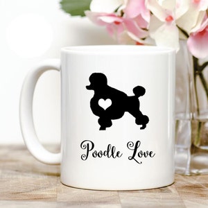 Pudel Liebe Kaffeetasse