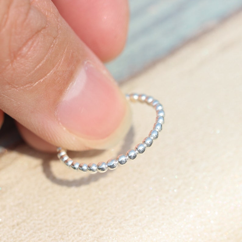 Sterling silver ring,Thin Silver Ring Sterling Teeny Tiny Thin Ring