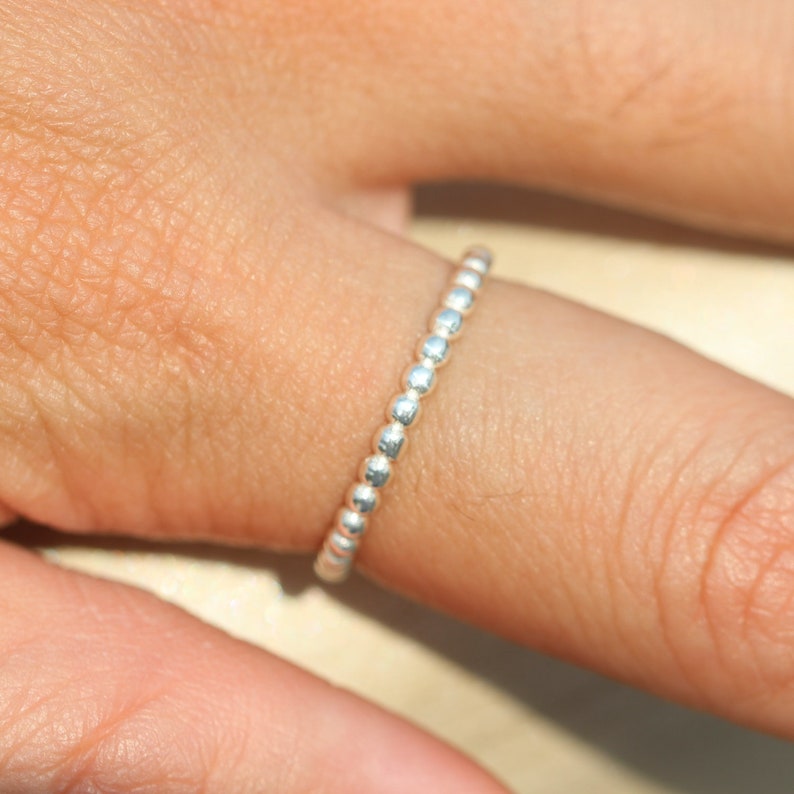 Sterling silver ring,Thin Silver Ring Sterling Teeny Tiny Thin Ring
