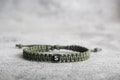 Custom initial Men Bracelet, Custom initial Men Bracelet, surfer bracelet, woven braided bracelet, fathers gift for him, gift for boyfriend product logo