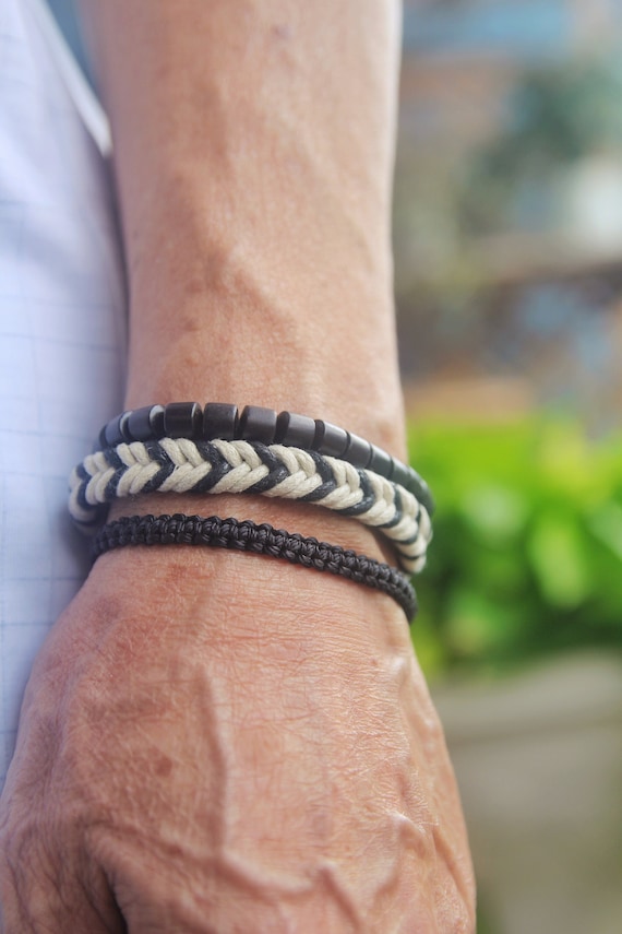 Beaded Bracelets, Surfer Bracelets, Yoga Boho Beaded Bracelet Set