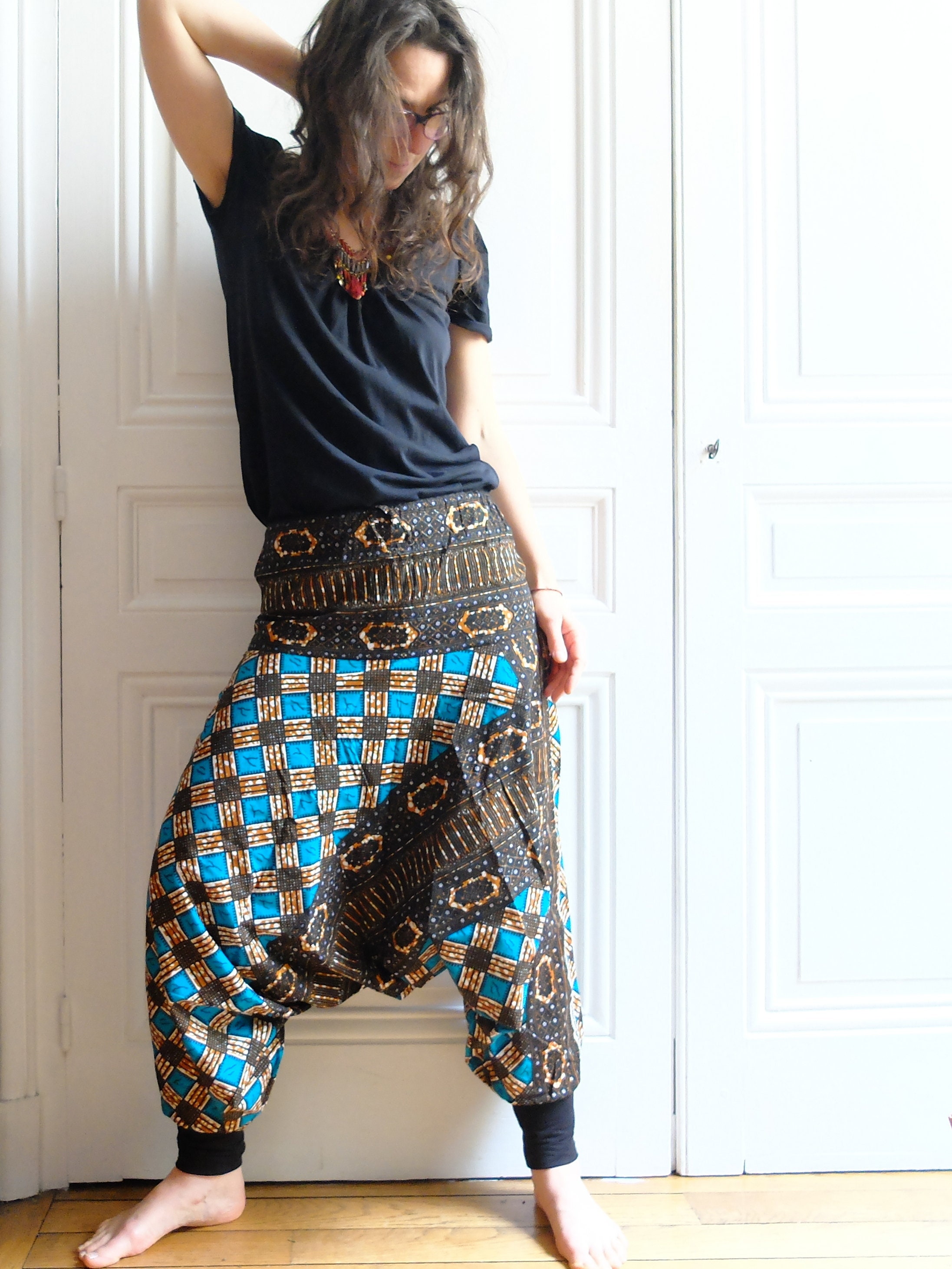 Adult Sarouel In Senegal Wax Size Xs S Etsy