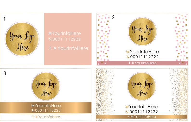 Round circle gold logo design glitter photography logo design, pink gold stars dots watermark gold dots stars logo polka dots Logo