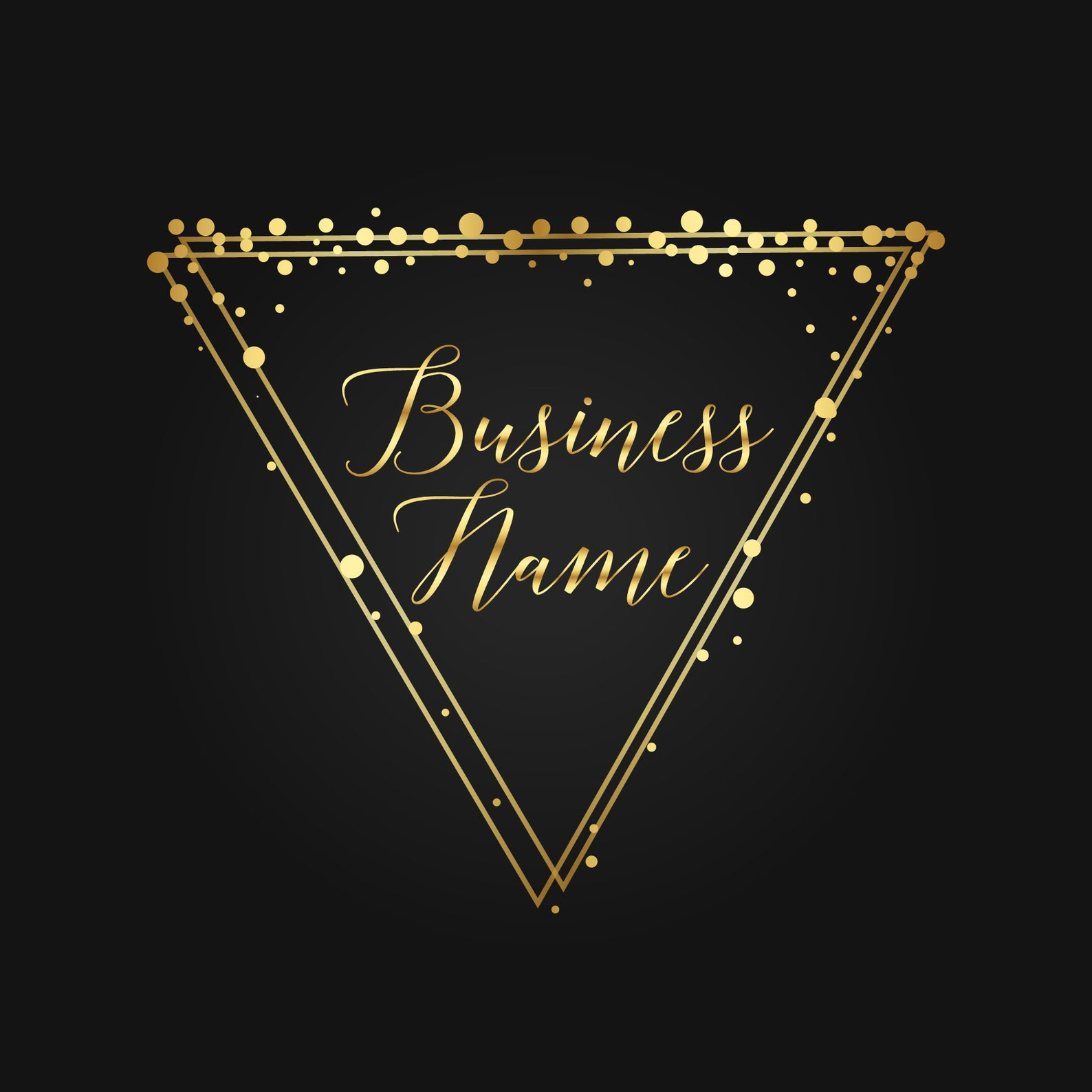 Photography Gold Logo Design Gold Glitter Logo Watermark Etsy