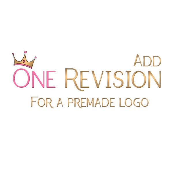 Add on- small change for a premade logo