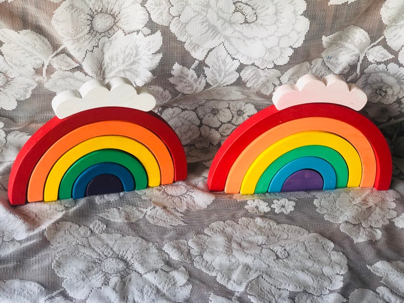 Wooden Rainbow Toy