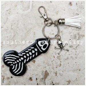 Halloweenie Keychain