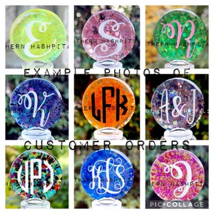 Initial/Monogram Wine Bottle Stoppers image 3