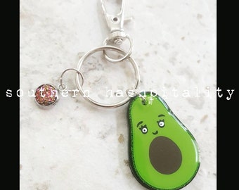 Mini Avocado Keychain