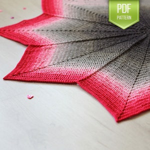 CROCHET PATTERN - crochet blanket - afghan pattern - crochet throw - instant download - fall blanket - star shaped blanket