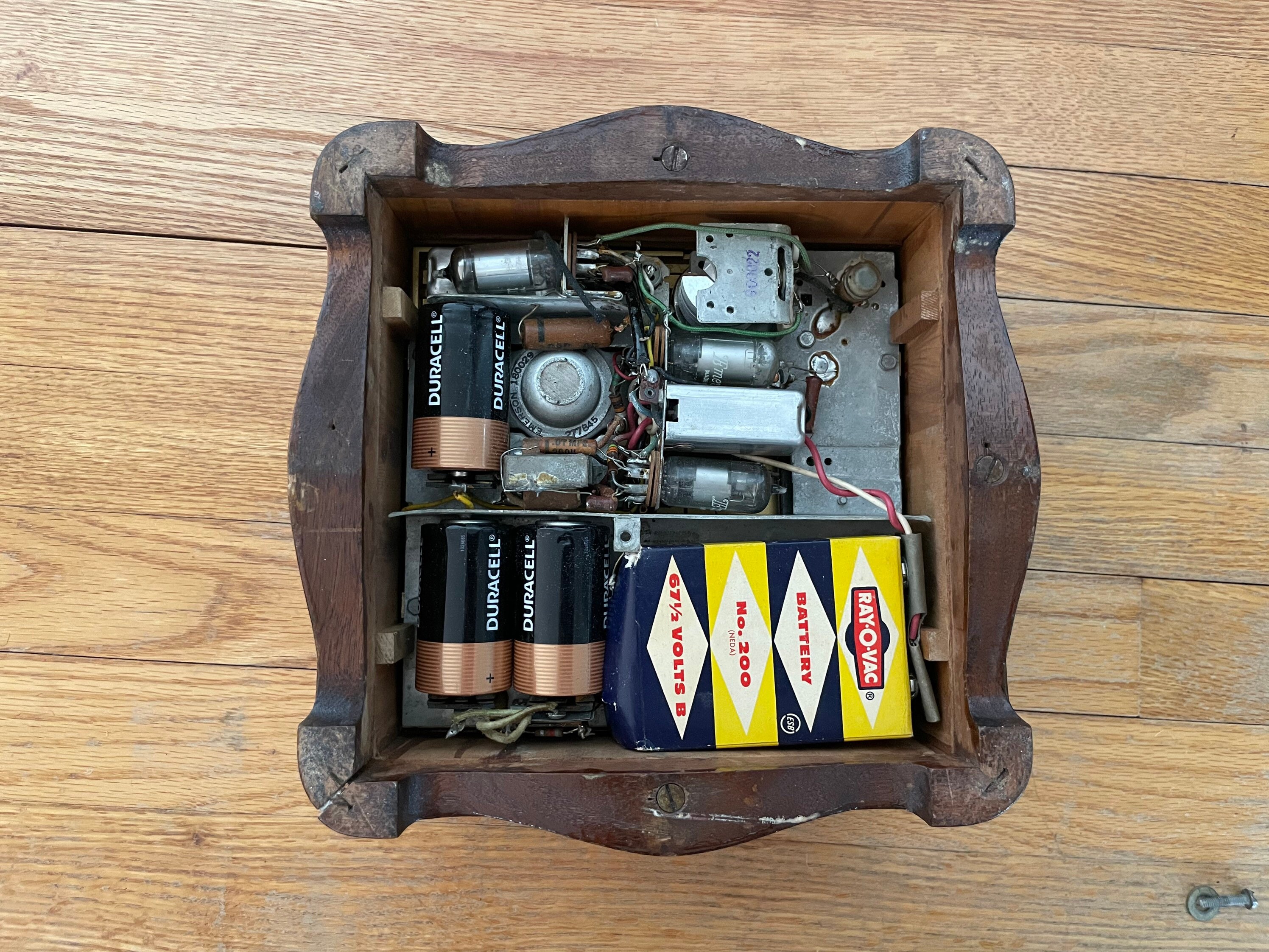 1940s Emerson Radio Model 570 Wooden 1949 not Working Etsy