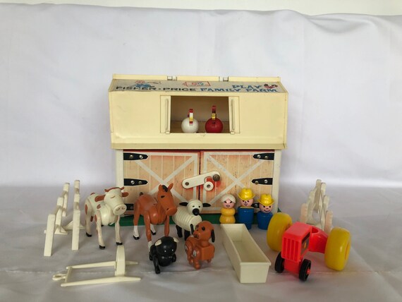 vintage little people farm