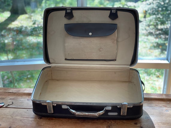Vintage American Tourister Hardcase Luggage Brown - s… - Gem