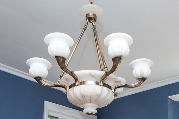 Mariner Alabaster Chandelier