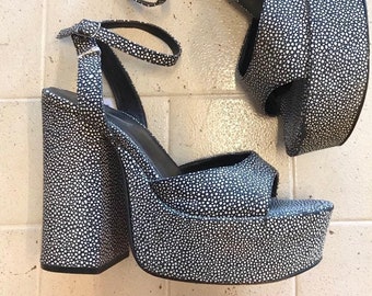 70s disco heels